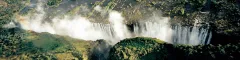 Victoria falls from the air by tongabezi lodge in zambia